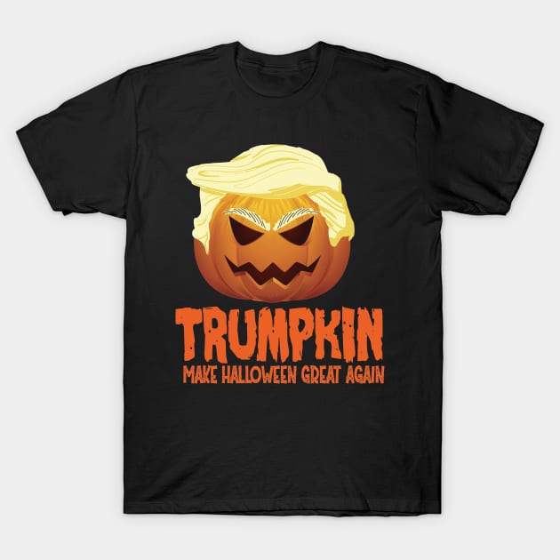 trumpkin make Halloween great again T-Shirt by PhiloArt